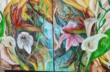"Flowers in a Jungle B"