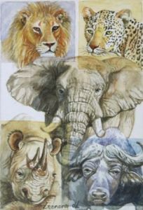 "Miniature-Africa's Big Five - Miniature"