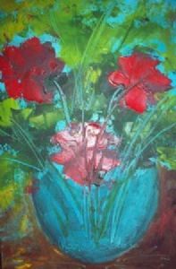 "Red Flowers 610"