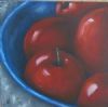 "Apples in Blue Bowl"