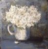 "White Flowers in a White Jug"