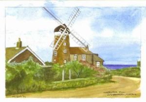 "Weybourne Mill nr Sheringham, Norfolk"