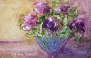 "Bowl With Flowers 621"