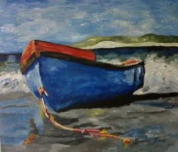"Blue Fishing Boat"