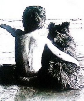 "Friendship Grayscale"