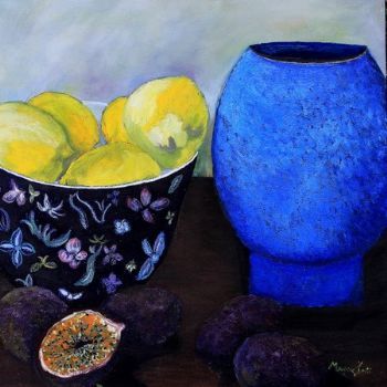 "Still Life with Lemons and Passion Fruit "