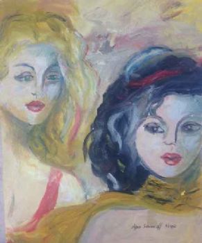 "Two Sisters Waiting"