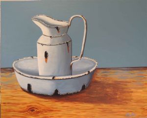 "Old Beaker in Bucket "