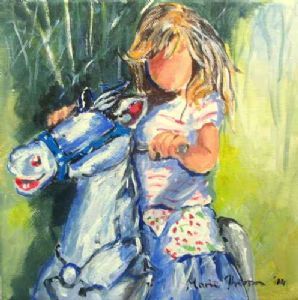 "Girl on a Rocking Horse"