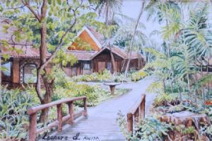 "Miniature-Ao Nang Resort in Thailand"