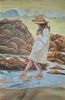"Little Girl Playing at the Sea"