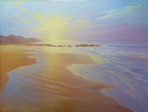 "Sunrise at Kleinemonde"