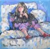 "Girl with a Cat I"