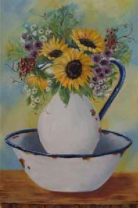 "Flowers in Enamel"
