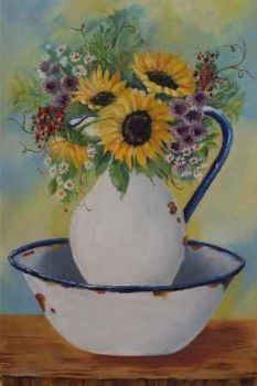 "Flowers in Enamel"