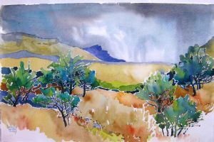 "Ouhout Bushes Southern Drakensberg"