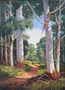 "Blue Gum Tranquility"