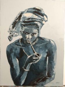 "Portrait African Woman 1"