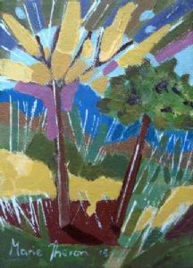 "Tall Trees Abstract II"