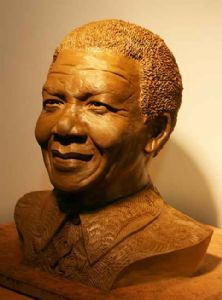 "Nelson Mandela (Life Size Bust)"