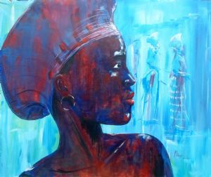 "Portrait of A Zulu Maiden I"