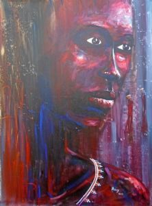 "Portrait of an African Maiden"