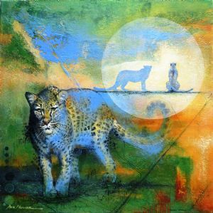 "Leopard Stalking"