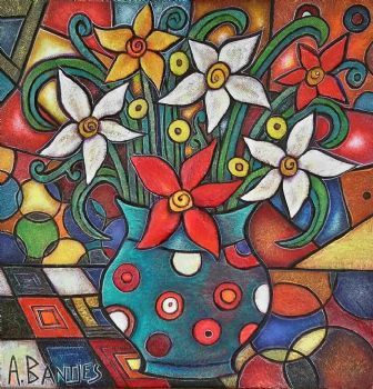 "Crazy Colorful Flowers"