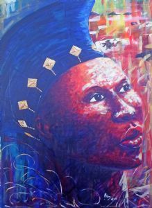 "Portrait of A Zulu Maiden"