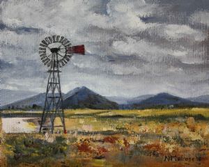 "Windmill between Robertson and Worcester"
