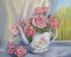 "Granny's Teapot with Roses"