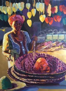 "Golden Hour At Sodwana Market"