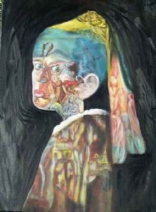 "The Girl With The Persistence Of Memory"