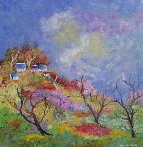 "Hillside Trees"
