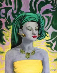 "Balinese Girl - Tribute to Tretchikoff"