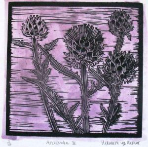 "Artichoke I Light Purple"