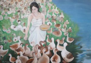 "Feeding Ducks"