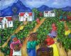 "Cape Vineyard Scene"