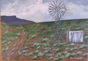 "Wet Karoo Landscape"
