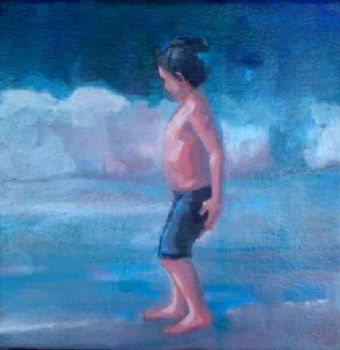 "Little Boy on the Beach"