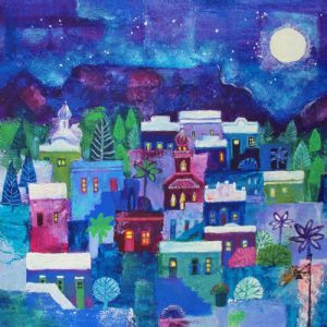 "Moonlight in the Malay Quarter Cape Town "