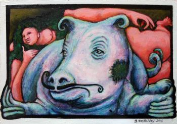 "Pig-Seal and the Nude"