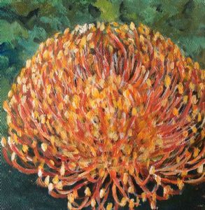 "Orange Pincushion"