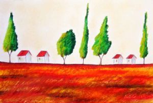 "Auburn Farm Scene"