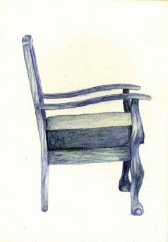 "Delft ball and claw chair"