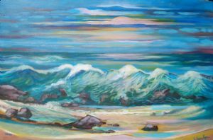 "Evening Seascape"