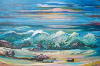 "Evening Seascape"