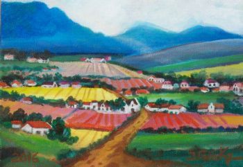 "The Colourful Farmland"