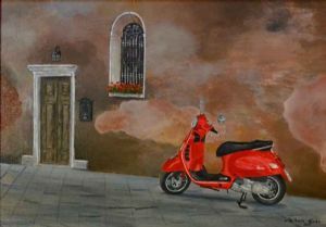 "Vespa scooter"