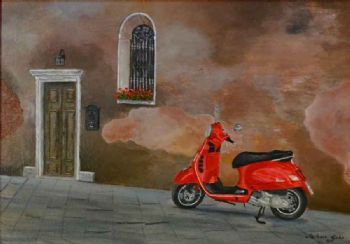 "Vespa scooter"